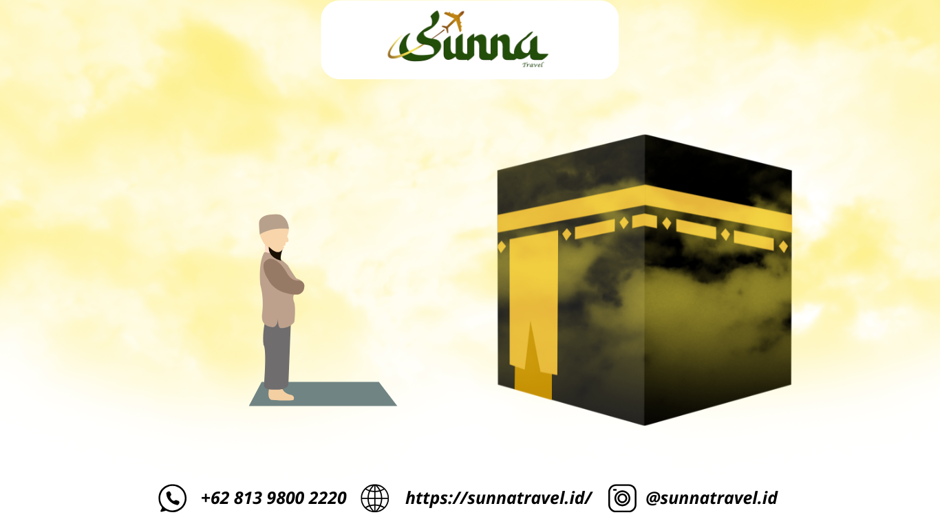 Jamaah umroh melaksanakan shalat sunnah di Masjidilharam